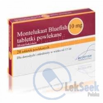 Монтелукаст Bluefish 10 мг, 28 таблеток
